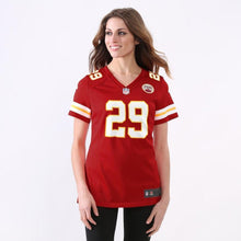 Load image into Gallery viewer, Eric Berry Kansas City Chiefs Womens Game Jersey - Red