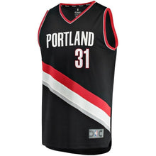 Load image into Gallery viewer, Seth Curry Portland Trail Blazers Branded Fast Break Jersey - Icon Edition - Black