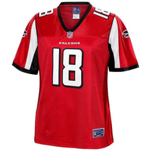 Load image into Gallery viewer, Calvin Ridley Atlanta Falcons Pro Line Women&#39;s Player Jersey – Red 2018/2019