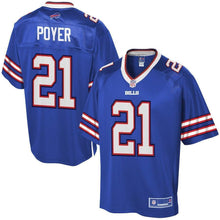 Load image into Gallery viewer, Jordan Poyer Buffalo Bills Pro Line Player Jersey - Royal 2018/2019