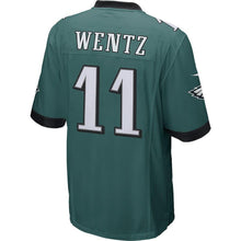 Load image into Gallery viewer, CARSON WENTZ PHILADELPHIA EAGLES JERSEY 2018 - 2019