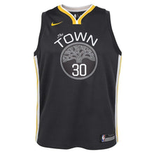 Load image into Gallery viewer, Stephen Curry Golden State Warriors Youth Jersey Black - Statement Edition 2018/2019