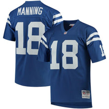 Load image into Gallery viewer, Peyton Manning Indianapolis Colts Mitchell &amp; Ness Retired Player Replica Jersey - Royal