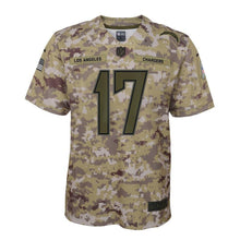 Load image into Gallery viewer, Philip Rivers Los Angeles Chargers Salute to Service Game Jersey - Camo
