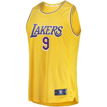 Load image into Gallery viewer, Rajon Rondo Los Angeles Lakers Branded Youth Fast Break Jersey Gold - Icon Edition 2018/2019
