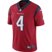 Load image into Gallery viewer, Deshaun Watson Houston Texans Vapor Untouchable Limited Jersey - Red