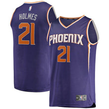 Load image into Gallery viewer, Richaun Holmes Phoenix Suns Branded Fast Break Jersey - Icon Edition - Purple