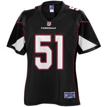 Load image into Gallery viewer, Gerald Hodges Arizona Cardinals Pro Line Women's Player Jersey – Black 2018/2019