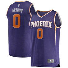 Load image into Gallery viewer, Darrell Arthur Phoenix Suns Branded Fast Break Jersey - Icon Edition - Purple