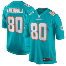 Load image into Gallery viewer, Danny Amendola Miami Dolphins New Game Jersey – Aqua 2018/2019