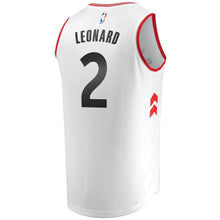 Load image into Gallery viewer, Kawhi Leonard Toronto Raptors Branded Youth Fast Break Jersey - Association Edition – White 2018/2019