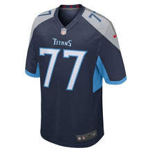 Load image into Gallery viewer, Tennessee Titans Taylor Lewan Navy Jersey 2018 - 2019