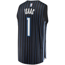 Load image into Gallery viewer, Jonathan Isaac Orlando Magic Branded Fast Break Player Jersey - Statement Edition - Black