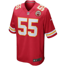 Load image into Gallery viewer, Dee Ford Kansas City Chiefs Game Jersey - Red