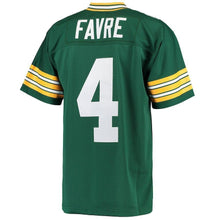 Load image into Gallery viewer, Brett Favre Green Bay Packers Mitchell &amp; Ness 1996 Replica Retired Player Jersey - Green