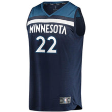 Load image into Gallery viewer, Andrew Wiggins Minnesota Timberwolves Branded Youth Fast Break Jersey Blue - Icon Edition 2018/2019
