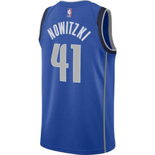 Load image into Gallery viewer, Dirk Nowitzki Dallas Mavericks Swingman Jersey Royal - Icon Edition
