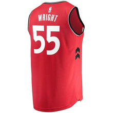 Load image into Gallery viewer, Delon Wright Toronto Raptors Branded Youth Fast Break Jersey Red - Icon Edition 2018/2019