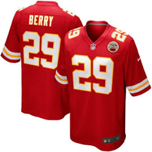 Load image into Gallery viewer, Eric Berry Kansas City Chiefs Game Jersey - Red
