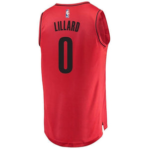 Damian Lillard Portland Trail Blazers Branded Youth Fast Break Jersey Red - Statement Edition 2018/2019