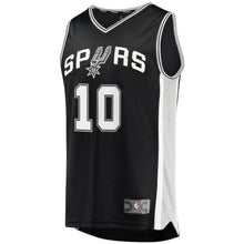Load image into Gallery viewer, DeMar DeRozan San Antonio Spurs Branded Youth Fast Break Jersey Black - Icon Edition 2018/2019
