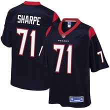 Load image into Gallery viewer, David Sharpe Houston Texans NFL Pro Line Player Jersey  Navy