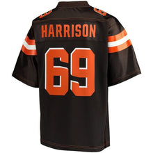 Load image into Gallery viewer, Desmond Harrison Cleveland Browns Pro Line Player Jersey – Brown 2018/2019