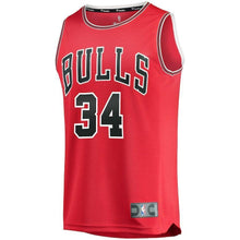 Load image into Gallery viewer, Wendell Carter Jr. Chicago Bulls Branded Youth Fast Break Jersey Red - Icon Edition 2018/2019