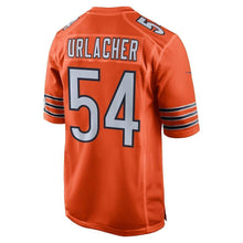 Load image into Gallery viewer, Brian Urlacher Chicago Bears Retired Player Game Jersey – Orange 2018/2019