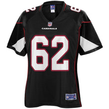 Load image into Gallery viewer, Daniel Munyer Arizona Cardinals Pro Line Women&#39;s Player Jersey – Black 2018/2019
