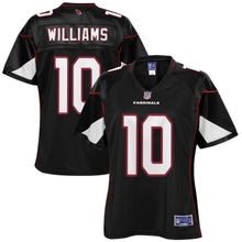 Load image into Gallery viewer, Chad Williams Arizona Cardinals Pro Line Women&#39;s Player Jersey – Black 2018/2019