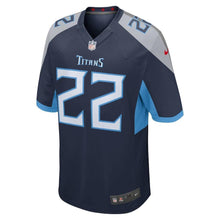 Load image into Gallery viewer, Derrick Henry Tennessee Titans New Game Jersey – Navy 2018/2019