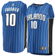 Load image into Gallery viewer, Evan Fournier Orlando Magic Branded Fast Break Jersey Blue - Icon Edition
