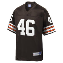 Load image into Gallery viewer, Don Fleming Cleveland Browns Pro Line Retired Player Jersey – Brown 2018/2019