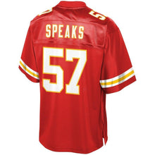 Load image into Gallery viewer, Breeland Speaks Kansas City Chiefs NFL Pro Line Player Jersey - Red