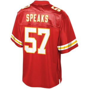 Breeland Speaks Kansas City Chiefs NFL Pro Line Player Jersey - Red