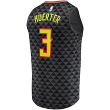 Load image into Gallery viewer, Kevin Huerter Atlanta Hawks Branded Fast Break Jersey Icon Edition Black