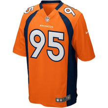 Load image into Gallery viewer, Derek Wolfe Denver Broncos Game Jersey - Orange