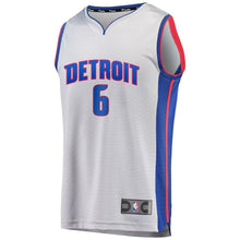 Load image into Gallery viewer, Bruce Brown Detroit Pistons Branded Fast Break Jersey Gray - Statement Edition