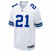 Load image into Gallery viewer, Ezekiel Elliott Dallas Cowboys Game Jersey - White 2018/2019