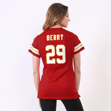 Load image into Gallery viewer, Eric Berry Kansas City Chiefs Womens Game Jersey - Red