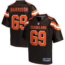 Load image into Gallery viewer, Desmond Harrison Cleveland Browns Pro Line Player Jersey – Brown 2018/2019