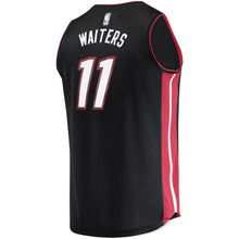Load image into Gallery viewer, Dion Waiters Miami Heat Branded Fast Break Player Jersey - Icon Edition – Black