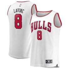 Load image into Gallery viewer, Zach LaVine Chicago Bulls Branded Youth Fast Break Jersey - Association Edition – White 2018/2019