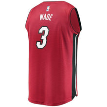 Load image into Gallery viewer, Dwyane Wade Miami Heat Branded Youth Fast Break Jersey - Statement Edition – Maroon 2018/2019