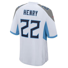Load image into Gallery viewer, Derrick Henry Tennessee Titans New Game Jersey – White 2018/2019