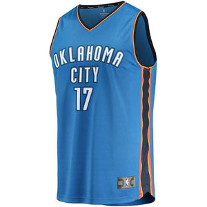 Dennis Schroder Oklahoma City Thunder Branded Fast Break Jersey - Icon Edition - Blue