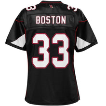 Load image into Gallery viewer, Tre Boston Arizona Cardinals Pro Line Women's Player Jersey – Black 2018/2019