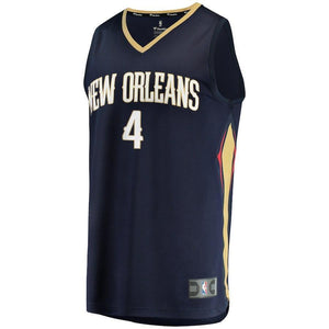 Elfrid Payton New Orleans Pelicans Branded Fast Break Jersey - Icon Edition - Navy