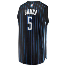 Load image into Gallery viewer, Mohamed Bamba Orlando Magic Branded Youth Fast Break Jersey - Statement Edition – Black 2018/2019
